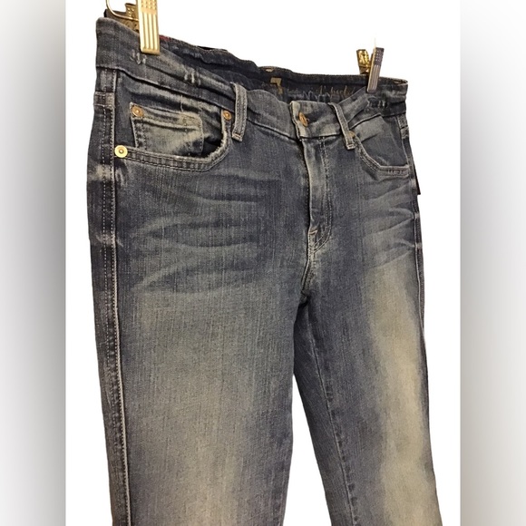 7 For All Mankind A-Pocket boot cut jean, size 29 - Picture 6 of 12